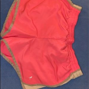 Pink dry fit shorts